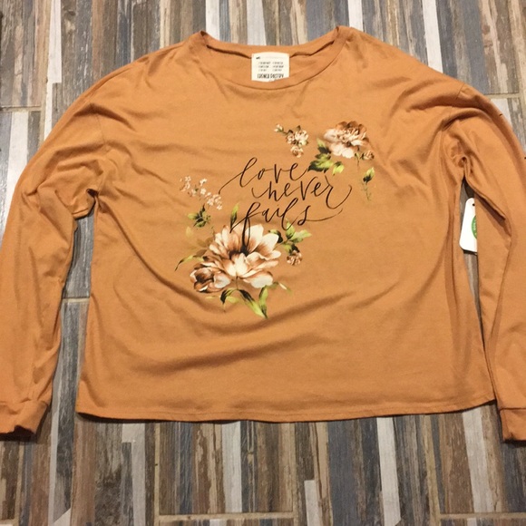 french pastry Tops - French Pastry Love Never Fails Long Sleeve